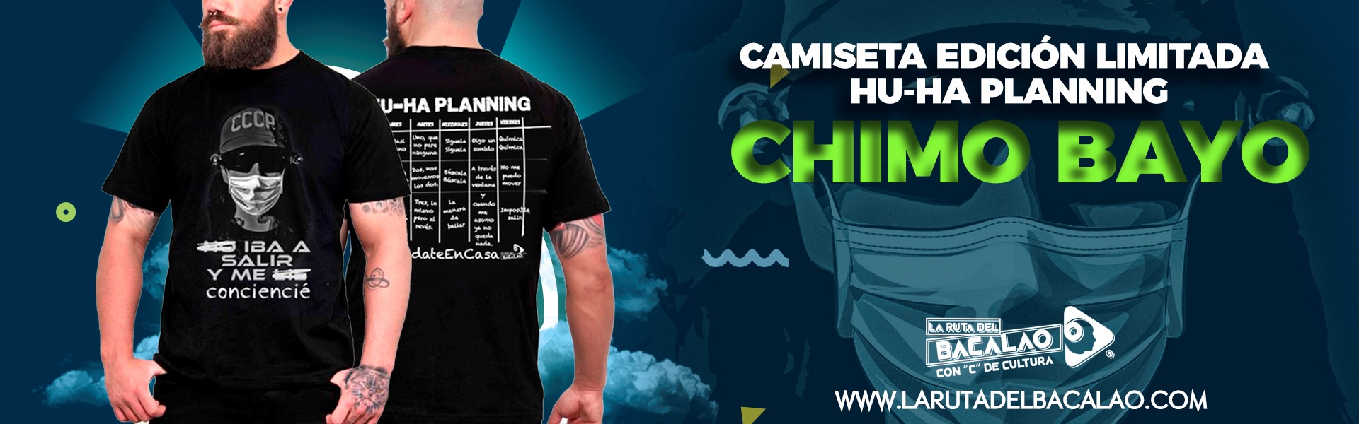 Camiseta Chimo Bayo Edición Limitada HU-HA PLANNING